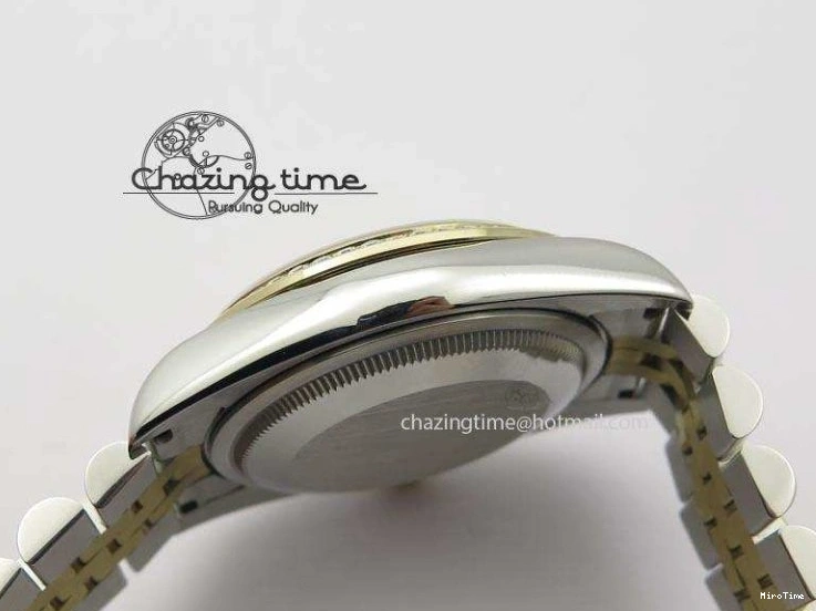 MiroTime 1219 HighPerformance DateJust 116234 BP Best Edition SS YG Gold Dial Diamond Markers On SS Bracelet A2824 V 3940